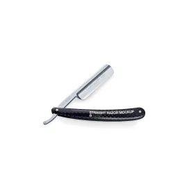 Straight Razor With Carbon Handle